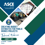 Creating Budget Estimates for Public Works Projects