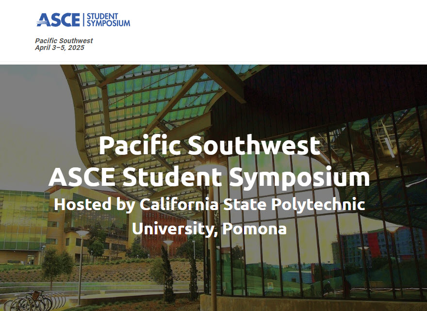 2025 Pacific Southwest ASCE Student Symposium