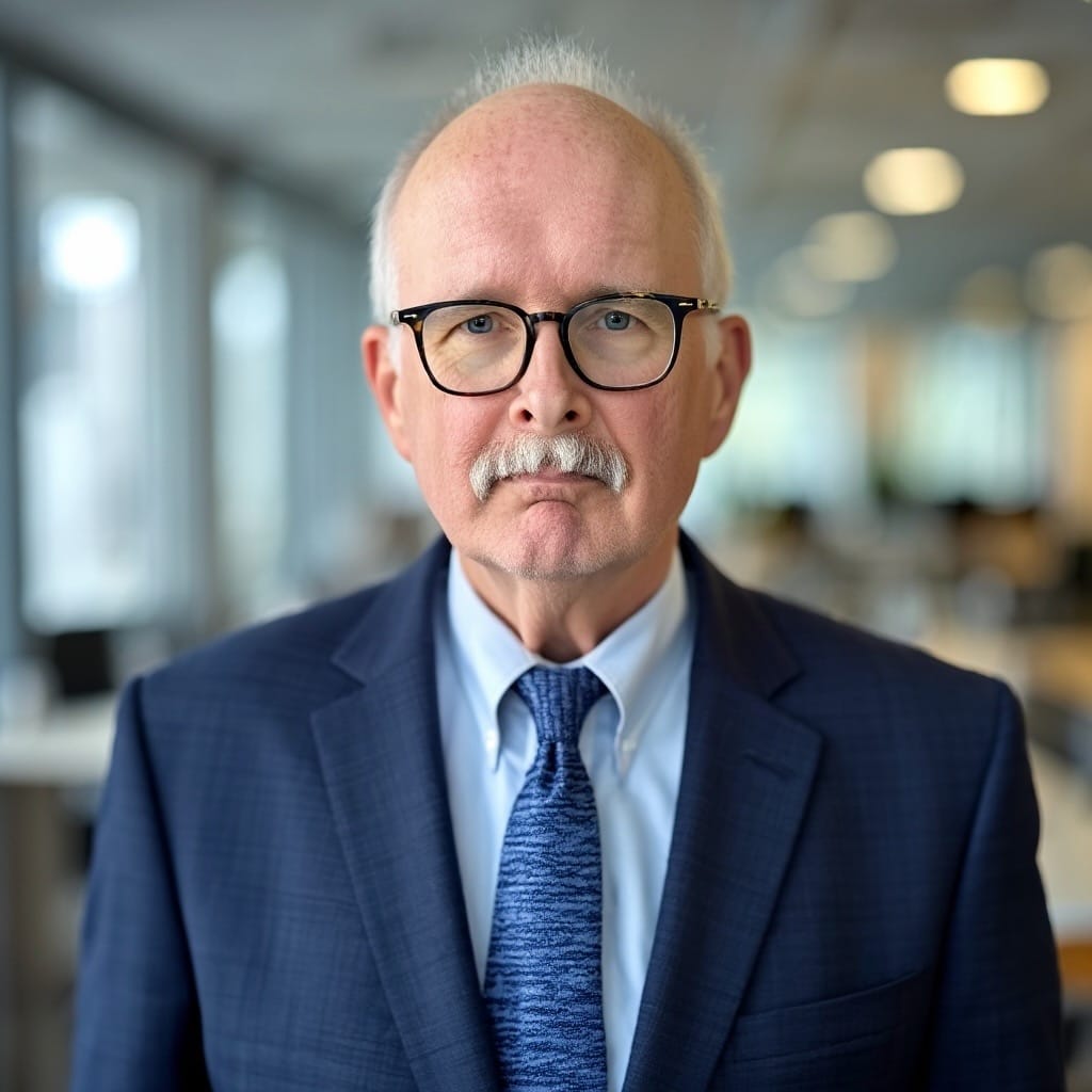 A person in a suit and tie
AI-generated content may be incorrect.